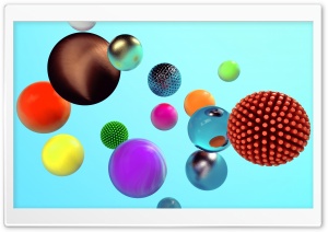 Spheres 3D Design Ultra HD Wallpaper for 4K UHD Widescreen desktop, tablet & smartphone