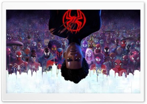 Spider-Man Across the Spider-Verse 2023 Movie Ultra HD Wallpaper for 4K UHD Widescreen desktop, tablet & smartphone