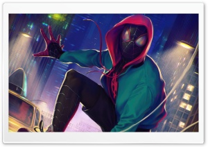 Spider-Man Across the Spider Verse Superhero Film Ultra HD Wallpaper for 4K UHD Widescreen desktop, tablet & smartphone