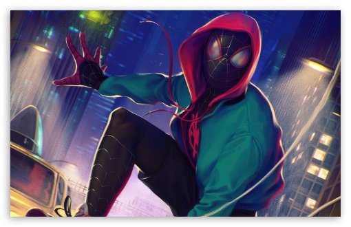 Movie Spider-Man: Across The Spider-Verse 8k Ultra HD Wallpaper