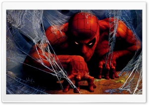 Spider Man Illustration Ultra HD Wallpaper for 4K UHD Widescreen desktop, tablet & smartphone