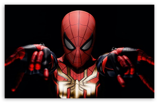 Spider-man in the Dark UltraHD Wallpaper for UHD 16:9 ; HD 16:9 ; UltraWide 21:9 24:10 32:9 32:10 ; Widescreen 16:10 5:3 ; Fullscreen 4:3 5:4 3:2 ; Tablet 1:1 ; Dual 16:10 5:3 16:9 4:3 5:4 3:2 ;