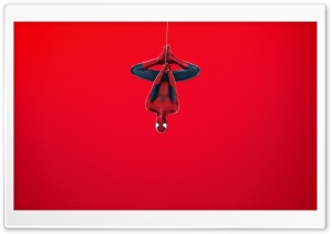 Spider Man (Red Background) Ultra HD Wallpaper for 4K UHD Widescreen desktop, tablet & smartphone
