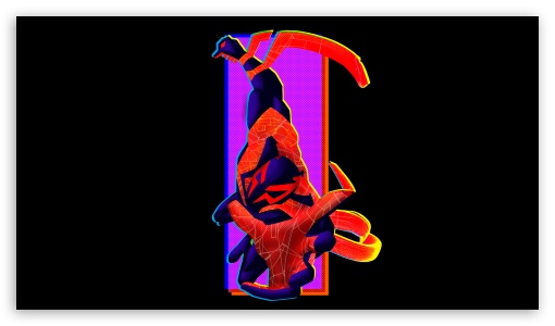 Spiderman 2099 Citys Guardian UltraHD Wallpaper for UHD 16:9 ; HD 16:9 ;