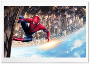 Spiderman Climbing Building Ultra HD Wallpaper for 4K UHD Widescreen desktop, tablet & smartphone