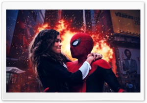 Spiderman Far from Home Ultra HD Wallpaper for 4K UHD Widescreen desktop, tablet & smartphone