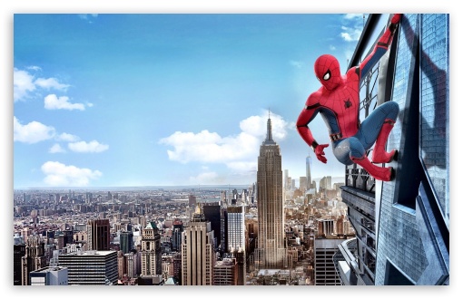 Spiderman Homecoming Ultra HD Desktop Background Wallpaper for 4K UHD TV :  Widescreen & UltraWide Desktop & Laptop : Tablet : Smartphone