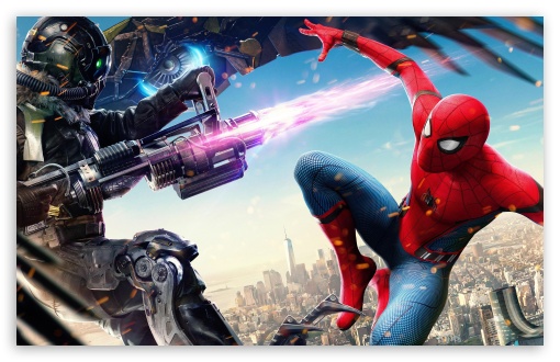 Spiderman Homecoming Ultra HD Desktop Background Wallpaper for 4K UHD TV :  Tablet : Smartphone