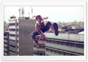 Spiderman in Iran by Amir Rezaeyan Ultra HD Wallpaper for 4K UHD Widescreen desktop, tablet & smartphone
