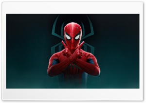 Spiderman Swinging Into Tomorrow 4K UHD Wallpaper for Widescreen and UltraWide Desktop, UltraHD TV, Smartphone, Tablet