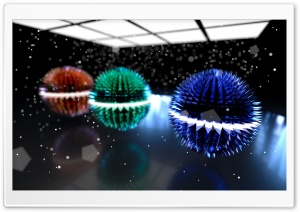 Spiked Spheres Ultra HD Wallpaper for 4K UHD Widescreen desktop, tablet & smartphone