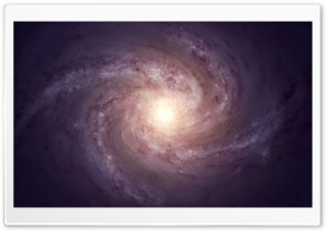 Spiral Galaxy Light Ultra HD Wallpaper for 4K UHD Widescreen desktop, tablet & smartphone