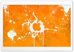 Splash Orange Ultra HD Wallpaper for 4K UHD Widescreen desktop, tablet & smartphone
