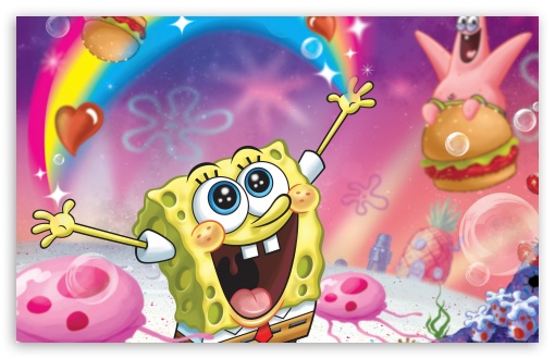 Spongebob Fun UltraHD Wallpaper for UHD 16:9 ; HD 16:9 ; UltraWide 21:9 24:10 ; Widescreen 16:10 5:3 ; Fullscreen 4:3 5:4 3:2 ; Tablet 1:1 ; Mobile 9:16 10:16 2:3 3:5 3:4 ;