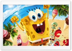 Spongebob Movie 2015 Ultra HD Wallpaper for 4K UHD Widescreen desktop, tablet & smartphone