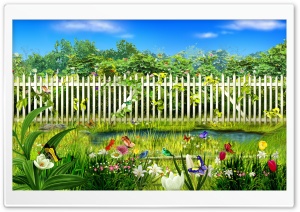 Spring Garden Ultra HD Wallpaper for 4K UHD Widescreen desktop, tablet & smartphone