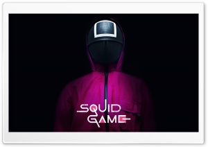 Squid Games, Pink Soldiers Ultra HD Wallpaper for 4K UHD Widescreen Desktop, Lockscreen, Screensaver, TV, Tablet, Smartphone