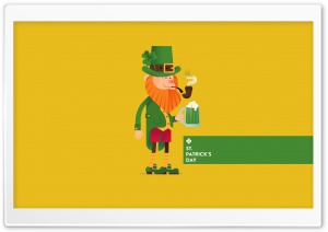 St. Patricks Day Leprechaun Ultra HD Wallpaper for 4K UHD Widescreen desktop, tablet & smartphone