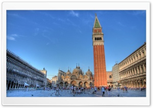 St Mark's Square, Venice, Italy Ultra HD Wallpaper for 4K UHD Widescreen desktop, tablet & smartphone