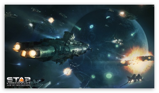 Star Conflict UltraHD Wallpaper for HD 16:9 ;