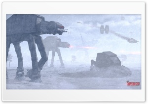 Star Wars Battle of Hoth Ultra HD Wallpaper for 4K UHD Widescreen desktop, tablet & smartphone