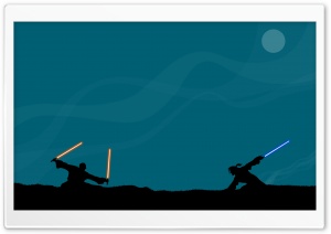 Star Wars Lightsaber Fight Ultra HD Wallpaper for 4K UHD Widescreen desktop, tablet & smartphone