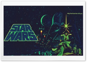 Star Wars Poster Ultra HD Wallpaper for 4K UHD Widescreen desktop, tablet & smartphone