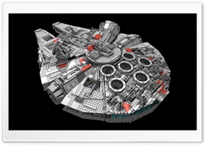 Star Wars Spaceship Millenium Falcon Ultra HD Wallpaper for 4K UHD Widescreen desktop, tablet & smartphone