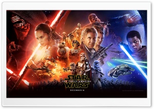 Star Wars The Force Awakens Ultra HD Wallpaper for 4K UHD Widescreen desktop, tablet & smartphone
