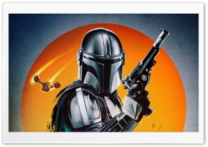Star Wars The Mandalorian and Grogu 2026 Movie 4K UHD Wallpaper for Widescreen and UltraWide Desktop, UltraHD TV, Smartphone, Tablet