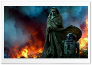 Star Wars The Rise of Skywalker Ghost Luke and R2 Ultra HD Wallpaper for 4K UHD Widescreen desktop, tablet & smartphone