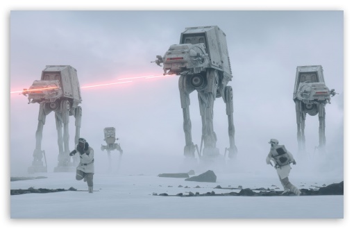 Star Wars Walkers UltraHD Wallpaper for HD 16:9 ; UltraWide 21:9 24:10 32:9 32:10 ; Widescreen 16:10 5:3 ; Fullscreen 4:3 5:4 3:2 ; Dual 16:10 5:3 16:9 4:3 5:4 3:2 ;