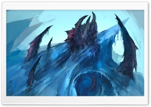 StarCraft II Heart of the Swarm - Ice Zerg Ultra HD Wallpaper for 4K UHD Widescreen desktop, tablet & smartphone