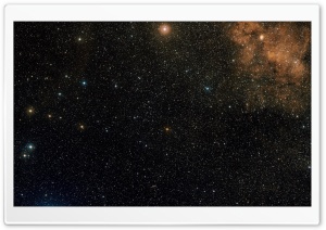 Stars Field and Nebula Ultra HD Wallpaper for 4K UHD Widescreen desktop, tablet & smartphone