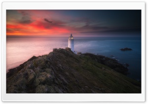 Start Point Lighthouse, England Ultra HD Wallpaper for 4K UHD Widescreen desktop, tablet & smartphone
