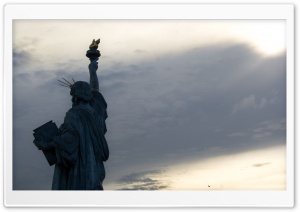 Statue de la Liberte Paris Ultra HD Wallpaper for 4K UHD Widescreen desktop, tablet & smartphone