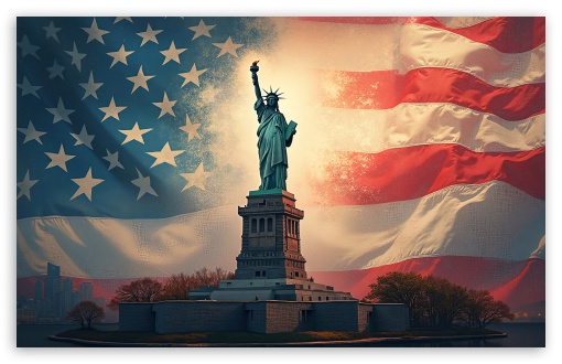 Statue Of Liberty UltraHD Wallpaper for Widescreen 16:10 ;