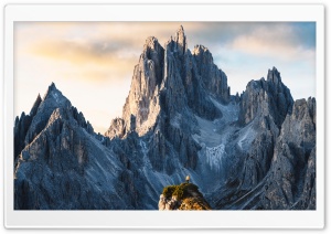 Steep Mountain Ridges Landscape Ultra HD Wallpaper for 4K UHD Widescreen desktop, tablet & smartphone