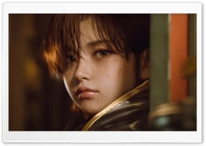 Stellar Blade Blood Rain Protagonist Evie 4K UHD Wallpaper for Widescreen and UltraWide Desktop, UltraHD TV, Smartphone, Tablet