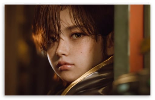 Stellar Blade Blood Rain Protagonist Evie UltraHD Wallpaper for UHD 16:9 ; HD 16:9 ; UltraWide 21:9 24:10 32:9 32:10 ; Widescreen 16:10 ; Tablet 1:1 ; Mobile 9:16 9:19.5 9:20 ; Dual 16:10 16:9 ;