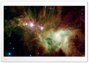 Stellar Snowflake Cluster Ultra HD Wallpaper for 4K UHD Widescreen desktop, tablet & smartphone