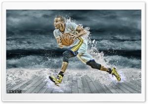 Stephen Curry Splash Ultra HD Wallpaper for 4K UHD Widescreen desktop, tablet & smartphone