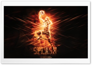 Stephen Curry Splash Ultra HD Wallpaper for 4K UHD Widescreen desktop, tablet & smartphone