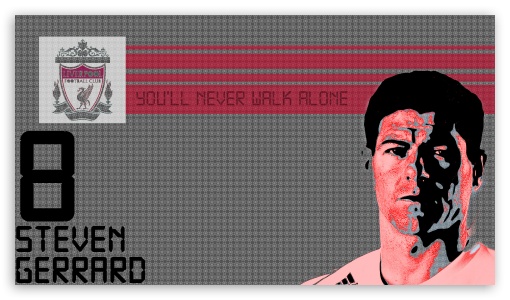 Steven Gerrard UltraHD Wallpaper for HD 16:9 ;