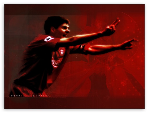 Steven Gerrard UltraHD Wallpaper for Fullscreen 4:3 ;