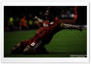 Steven Gerrard Disintegration Ultra HD Wallpaper for 4K UHD Widescreen Desktop, Lockscreen, Screensaver, TV, Tablet, Smartphone