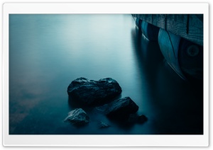 Still Water and Stones 4K UHD Wallpaper for Widescreen and UltraWide Desktop, UltraHD TV, Smartphone, Tablet