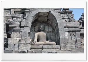 Stone carving, Borobudur Temple, Magelang Center Of Java Indonesia Ultra HD Wallpaper for 4K UHD Widescreen desktop, tablet & smartphone