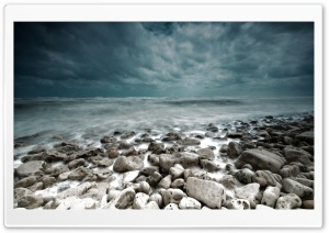 Stormy Sea Ultra HD Wallpaper for 4K UHD Widescreen desktop, tablet & smartphone