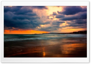 Stormy Sunset Ultra HD Wallpaper for 4K UHD Widescreen desktop, tablet & smartphone